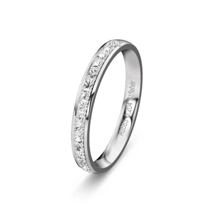 karikagyuru-25mm-cirkonia-koves-feher