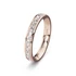Kép 1/3 - karikagyuru-3mm-gyemant-030ct-rose